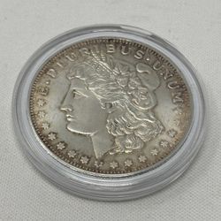 1 Ounce Pure Silver Round .999 Honoring The Morgan Silver Dollar