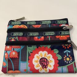 Colorful Floral Nylon Travel Bag 