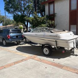 2002 Freedom Four Winns 17ft Freedom