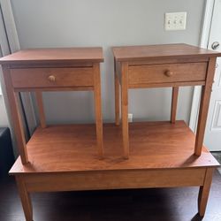 Coffee Table And Two End Tables