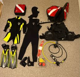 Complete Scuba Diving Gear Set