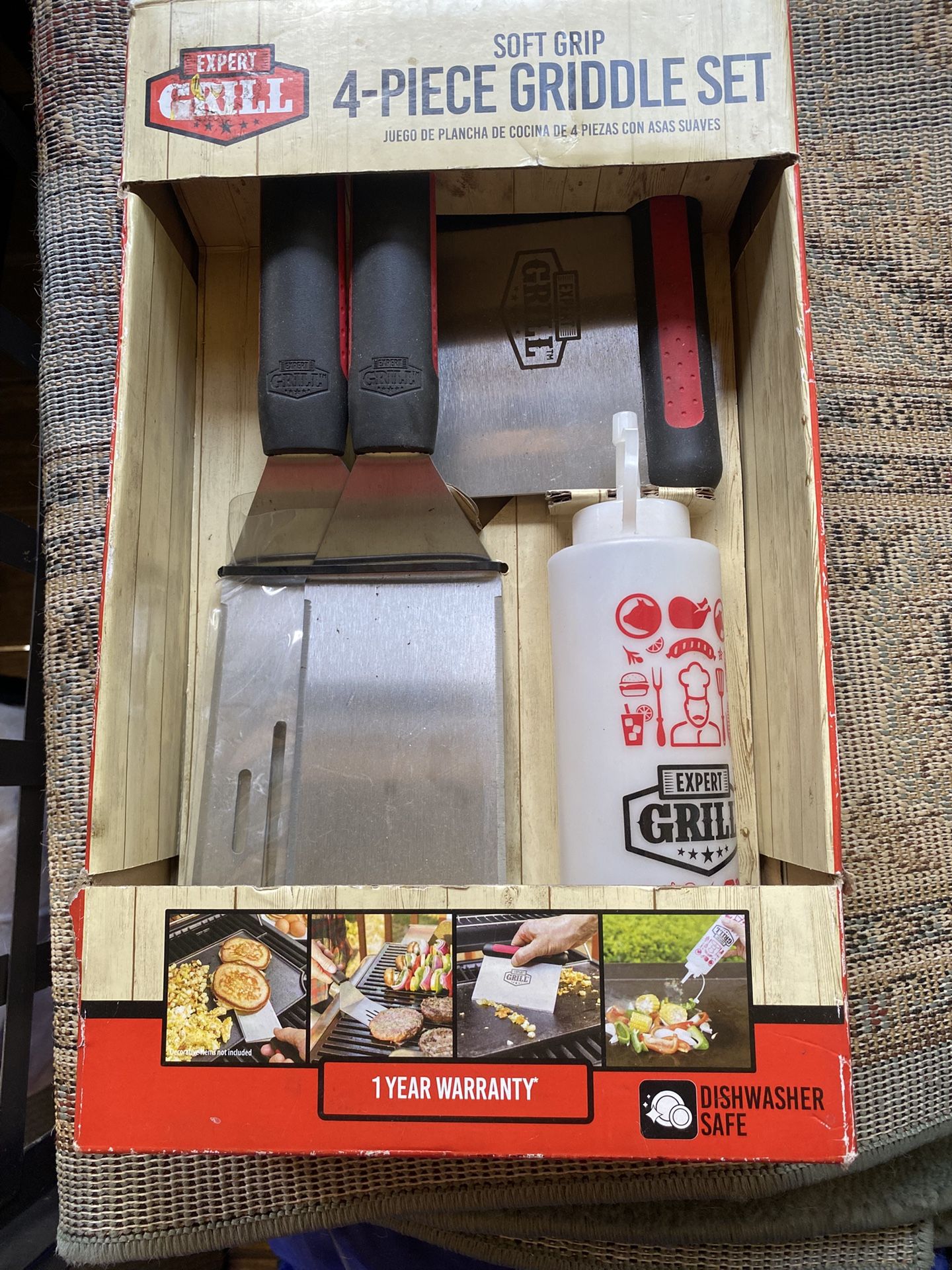 Grill Expert :  4 Piece griddle Set