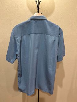 Michael Brandon Light Blue Short Sleeve Button-Down Shirt
