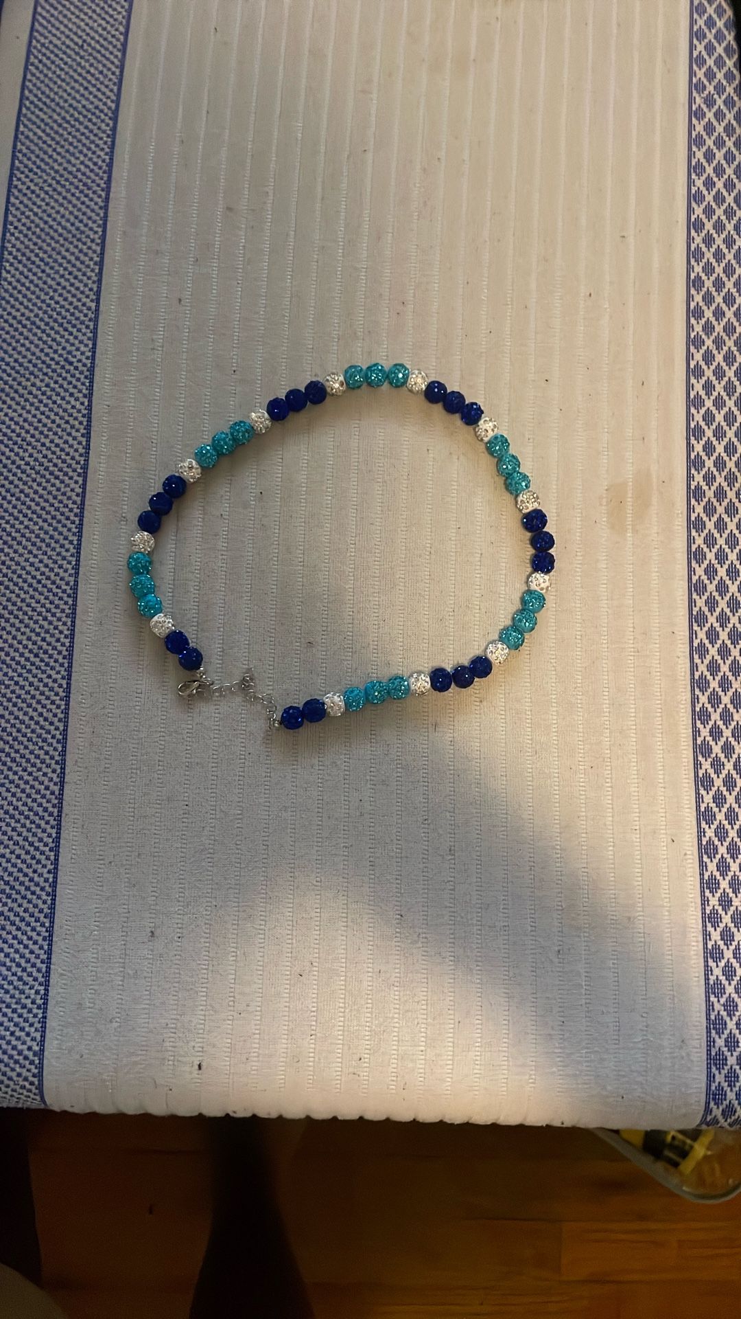 Unisex beaded baseball or other use necklace