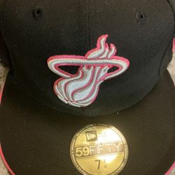 Miami Heat Fitted Hat 