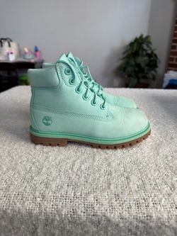 💕 Kids’ Pink Timberland 50th Anniversary Boots – Size 12