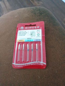 Singer overlock machine needles