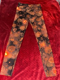 Halloween Print Leggings