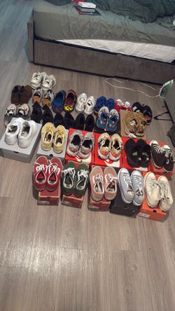 26 pairs of shoes OBO