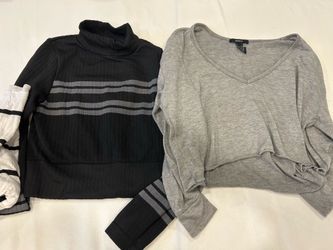 9 women’s long sleeve top bundle