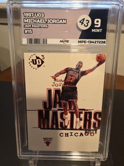 1997 Upper Deck UD3 Michael Jordan Jam Masters #15 MPE 9 Mint