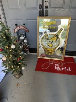 Beer Mirror Miller High Life