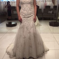 Champagne Wedding Dress (Brand New)