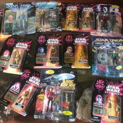 Star Wars & Star Trek Collectible Action Figures 