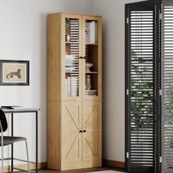 Brand New Oak Storage Cabinet – Model SH-04