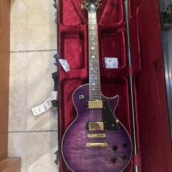 Jay Turser Les Paul (Brand New)   w/ Gator Flight Safe Hardshell Case (Brand New) 
