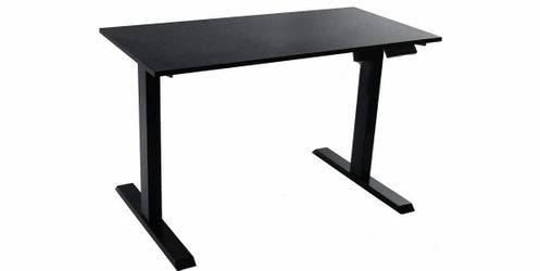 (Some Damage) Electric Standing Desk Frame 47 x 24 Inch Tabletop - Motorized Workstation Adjustable