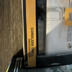 New Cordless Drill