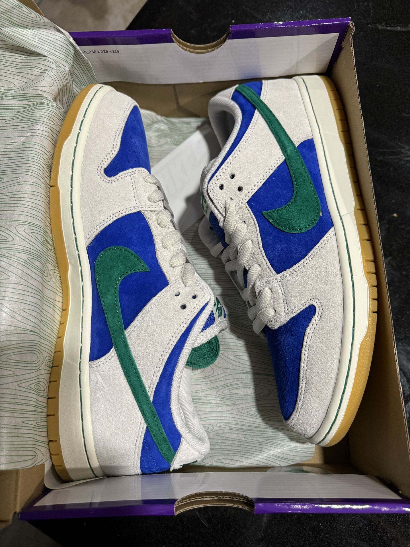 Nike SB Royal Malachite Size 11, & 11.5