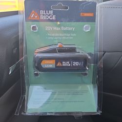 BLUE RIDGE BATTERY 20V
