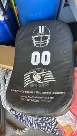 Football hitting bags