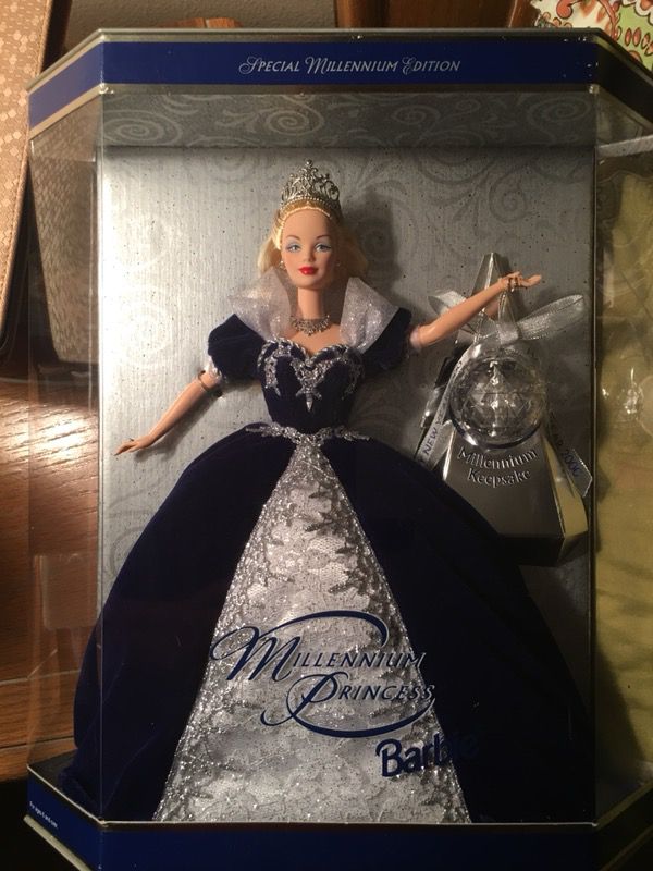 Collectible holiday Millenium barbie