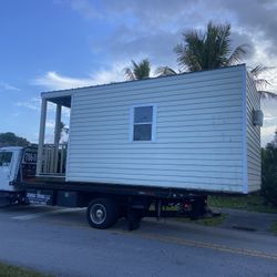 Sheds Relocated , Movemo Casita De Patio Container Rv Trailer Crane Available 