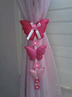Cute curtain holders custom made on order