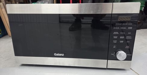 Galanz 1,3 Cu. Ft.. Ft. Microondas Encimera Express Wave, Acero Inoxidable