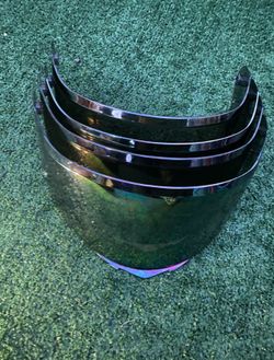 Football Helmet Visors - Tinted/Reflective (Lot of 4)