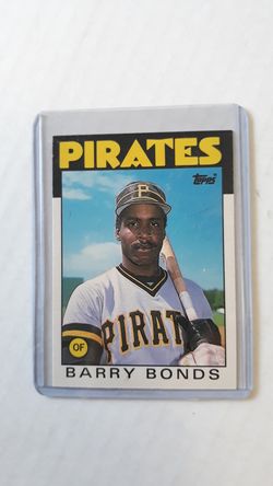 1986 Topps Traded Barry Bonds RC.