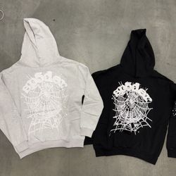 SP5DER PULLOVER HOODIES.