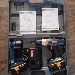 Royobi 18 volt Drill With The Flashlight