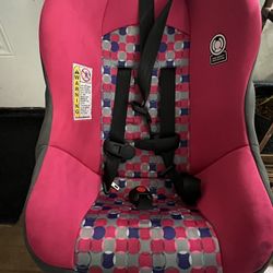 Pink Car seat 