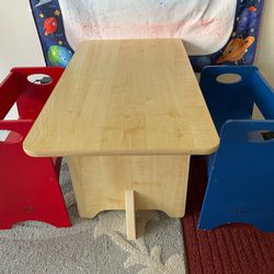 Kidcraft Toddler Table and 2 Chairs