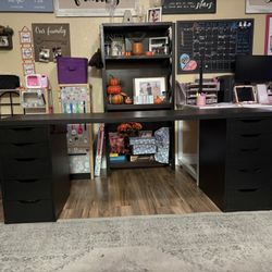 Beautiful Wood Desk/vanity