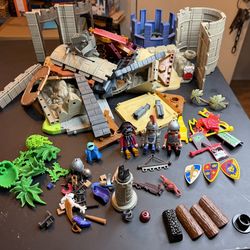 Fisher-Price Imaginext 2004 & Playmobil Castle Lot
