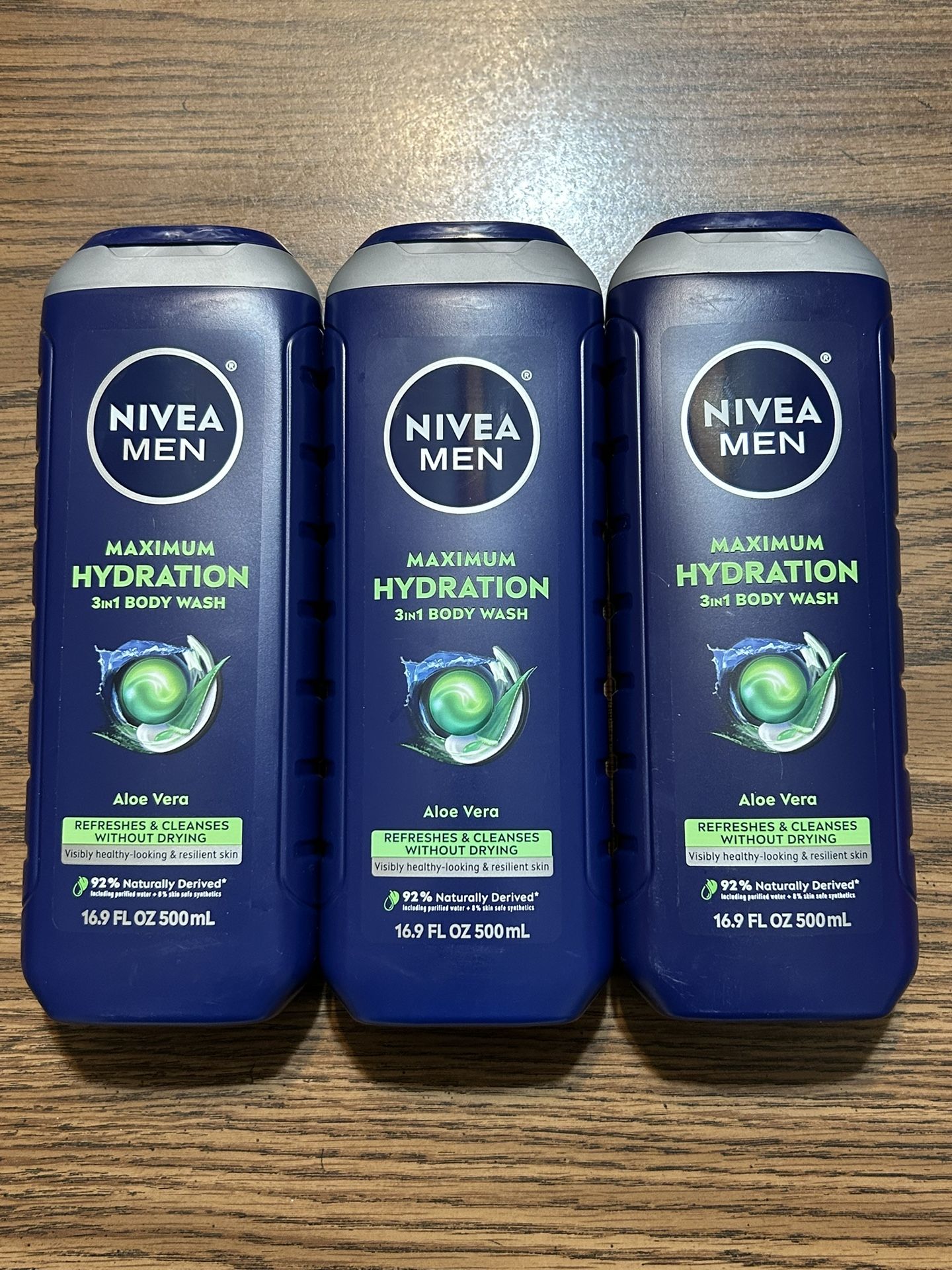 Nivea Men Body Wash 3 For $10