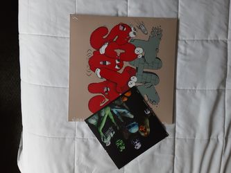 The Scott's travis scott kid cudi kaws single vinyl