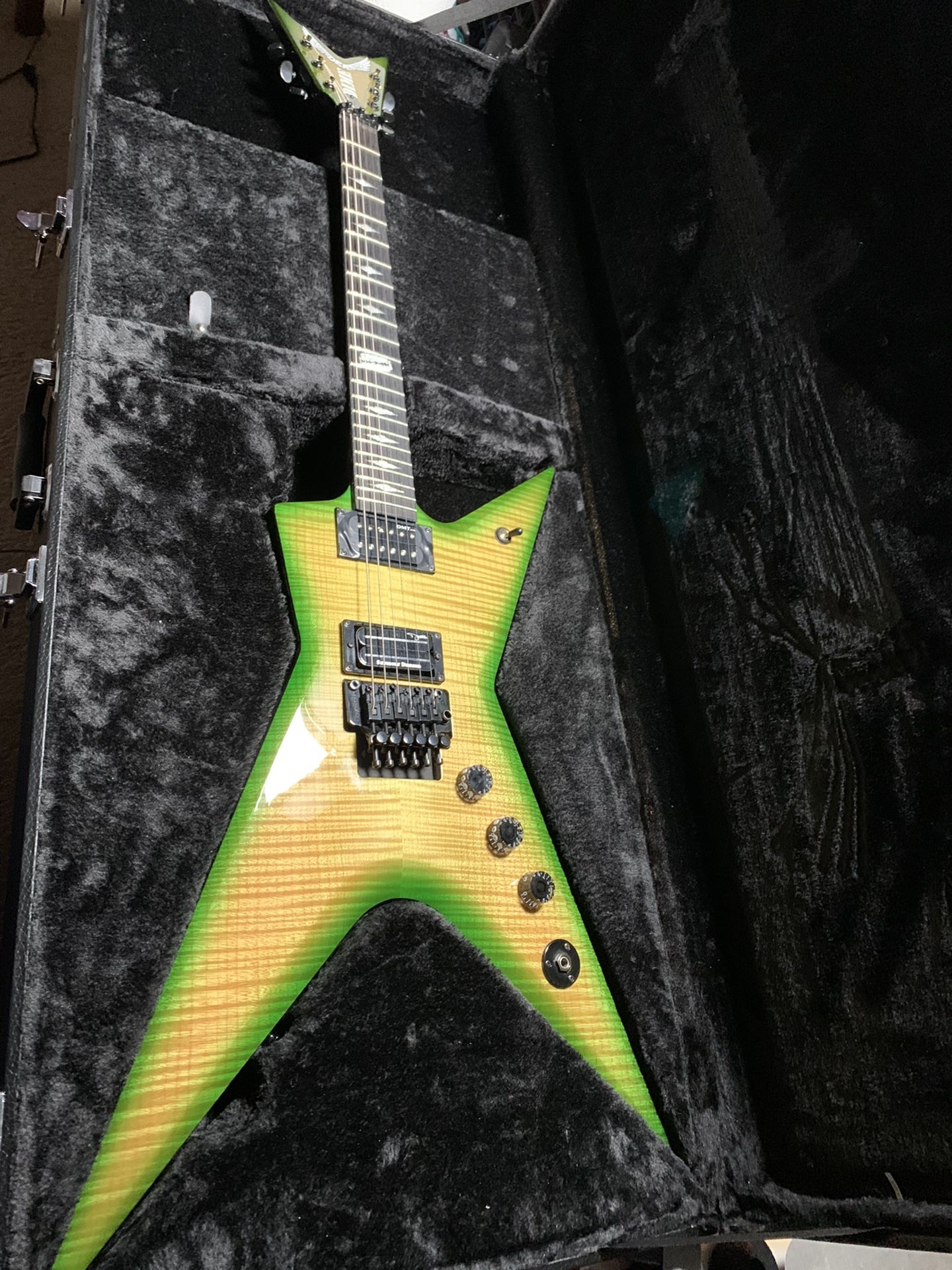 Dean Dimebag Dime Slime Stealth Guitar