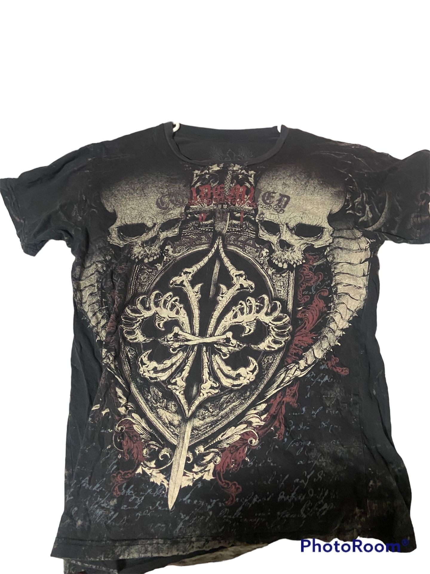 Affliction Type Shirt Medium