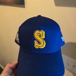 Seattle Mariners A-Frame Snapback Hat