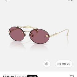 Brand New Versace Sunglasses With Receipt