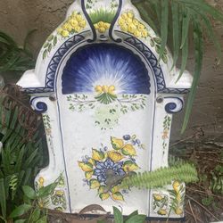 Hand Painted Fountain/ Sink Outdoor