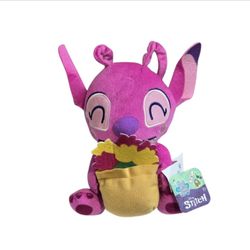 Disney That's So Stitch Hobbies Series Angel Plush 6" Stuffed Animal Girl Pink