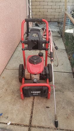 Pressure washer husky 3000 psi