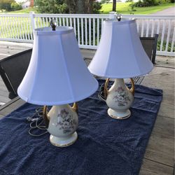 Pair Of Vintage Table Lamps