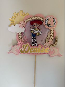Toy Story cake topper