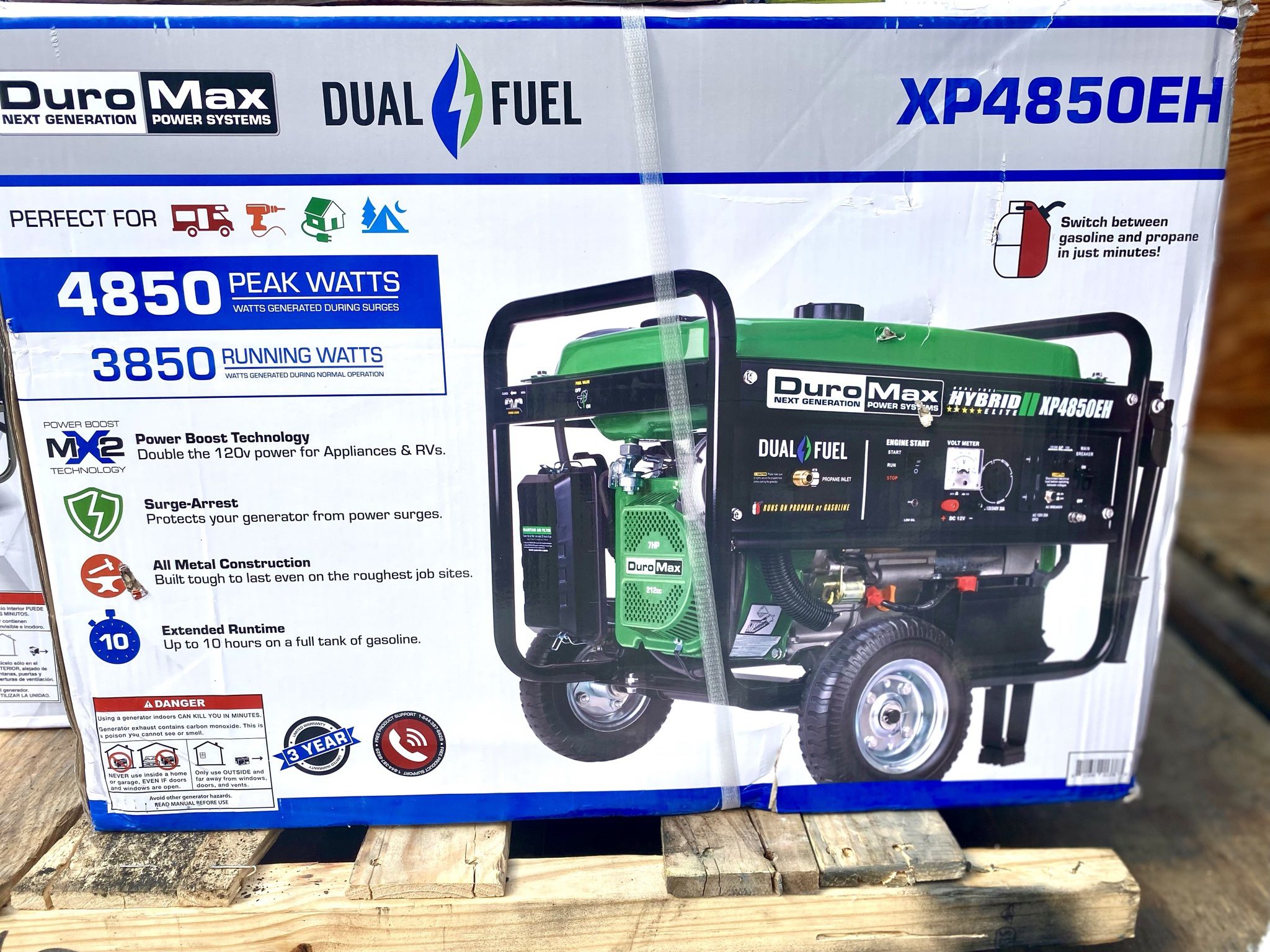 DuroMax-XP4850EH generator
