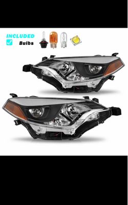 Toyota Corolla Headlights New 14-16